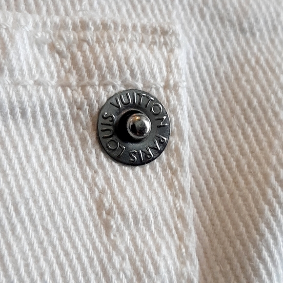 Louis Vuitton authentic denim white jeans - Picture 8 of 15